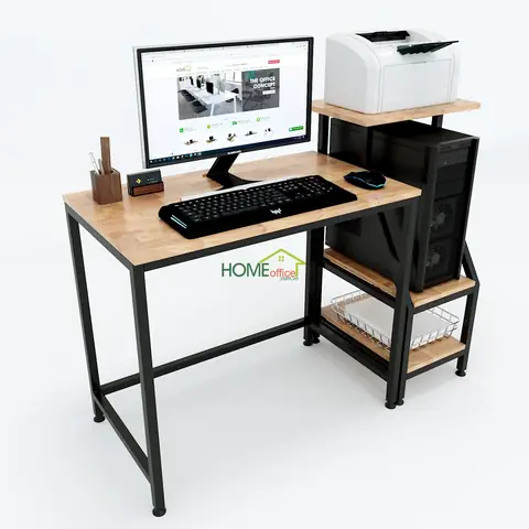 Bàn Để Máy Tính Kết Hợp Máy In: Chọn Mẫu Phù Hợp, Tối Ưu Không Gian Làm Việc