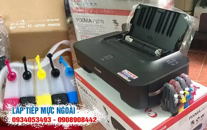 Hướng Dẫn Chi Tiết Lắp Đặt & Sử Dụng Bộ Tiếp Mực Ngoài Cho Máy In Canon Pixma Ip2770 Hướng Dẫn Chi Tiết Lắp Đặt & Sử Dụng Bộ Tiếp Mực Ngoài Cho Máy In Canon Pixma Ip2770