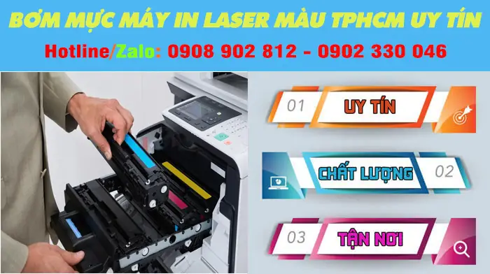 Bơm Mực Máy In Laser Màu Tận Nơi: Hướng Dẫn Chi Tiết, Lưu Ý & Báo Giá Bơm Mực Máy In Laser Màu Tận Nơi: Hướng Dẫn Chi Tiết, Lưu Ý & Báo Giá