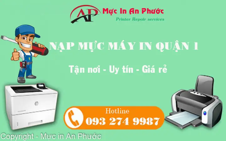 Dịch Vụ Bơm Mực Máy In Tại Nhà Quận 1: Giá Tốt, Nhanh Chóng 24/7