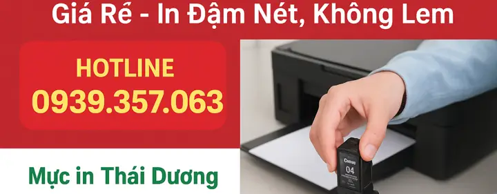 Bơm Mực Máy In Tận Nơi Thái Dương: Dịch Vụ Nhanh Chóng, Uy Tín & Giá Tốt Bơm Mực Máy In Tận Nơi Thái Dương: Dịch Vụ Nhanh Chóng, Uy Tín & Giá Tốt