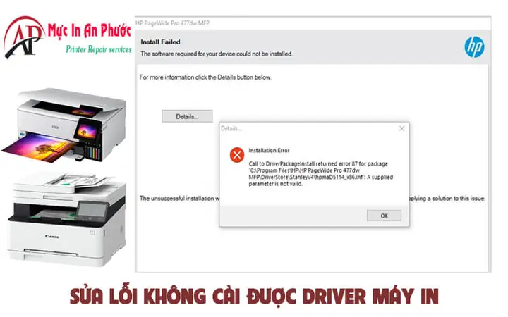 Các Lỗi Thường Gặp Khi Cài Driver Máy In Và Cách Khắc Phục Triệt Để