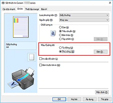 Cách Chỉnh Màu Máy In Canon Để Bản In Chuẩn, Sắc Nét