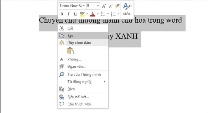Cách Chuyển Chữ Thường Sang In Hoa Trong Word Nhanh Chóng & Hiệu Quả Cách Chuyển Chữ Thường Sang In Hoa Trong Word Nhanh Chóng & Hiệu Quả