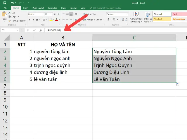 Cách Chuyển Chữ Thường Sang Chữ In Nhanh Chóng Trên Word & Excel Cách Chuyển Chữ Thường Sang Chữ In Nhanh Chóng Trên Word & Excel