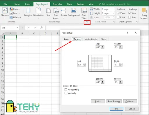 Cách Đặt Và Chỉnh Trang In Excel Vừa Khít Giấy A4 Đơn Giản Cách Đặt Và Chỉnh Trang In Excel Vừa Khít Giấy A4 Đơn Giản