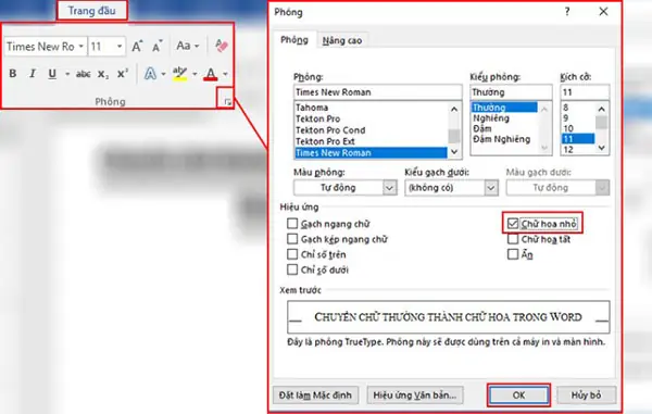 Cách Đổi Chữ Thường Sang Chữ In Hoa Trong Word & Ngược Lại Nhanh Nhất