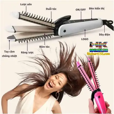 Hướng Dẫn Chi Tiết Cách Dùng Máy Uốn Tóc 3 In 1 Để Tạo Kiểu Chuyên Nghiệp Hướng Dẫn Chi Tiết Cách Dùng Máy Uốn Tóc 3 In 1 Để Tạo Kiểu Chuyên Nghiệp