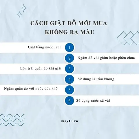 Cách Giặt Áo Mới In Đúng Cách: Bảo Vệ Hình In Bền Lâu Cách Giặt Áo Mới In Đúng Cách: Bảo Vệ Hình In Bền Lâu