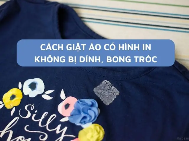 Bí Quyết Giặt Áo Phông In Hình Bền Đẹp, Không Bong Tróc Như Mới