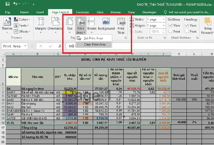 Hướng Dẫn Chi Tiết Cách Giới Hạn Vùng In Trong Excel Đơn Giản Hướng Dẫn Chi Tiết Cách Giới Hạn Vùng In Trong Excel Đơn Giản