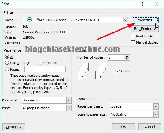 Hướng Dẫn Chi Tiết Cách In 2 Mặt Để Đóng Gáy Trong Excel 2007 Hướng Dẫn Chi Tiết Cách In 2 Mặt Để Đóng Gáy Trong Excel 2007