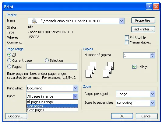 Hướng Dẫn Cách In 2 Mặt Trong Excel 2003 Đơn Giản & Không Bị Ngược Hướng Dẫn Cách In 2 Mặt Trong Excel 2003 Đơn Giản & Không Bị Ngược