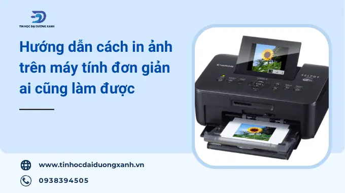 Cách In Ảnh Bằng Máy In Canon: Hướng Dẫn Chi Tiết Từ A-z