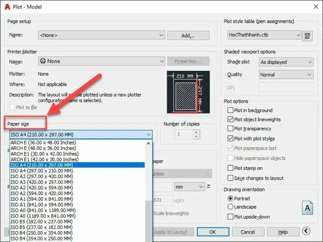 Hướng Dẫn Chi Tiết Cách In Bản Vẽ Autocad Ra Giấy A4 Rõ Nét & Chuẩn Tỷ Lệ Hướng Dẫn Chi Tiết Cách In Bản Vẽ Autocad Ra Giấy A4 Rõ Nét & Chuẩn Tỷ Lệ