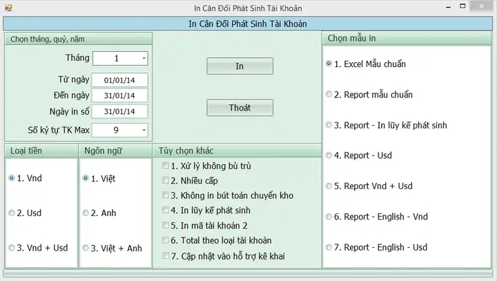 Cách In Báo Cáo Tài Chính Có Mã Vạch Nộp Cơ Quan Thuế