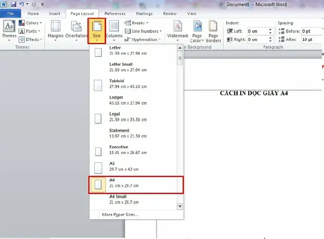 Cách In Dọc Giấy A4 Trên Word, Excel: Hướng Dẫn Chi Tiết Từ A-z Cách In Dọc Giấy A4 Trên Word, Excel: Hướng Dẫn Chi Tiết Từ A-z