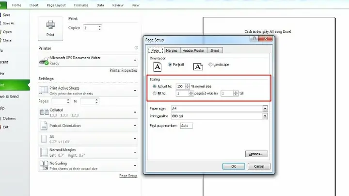 Cách In Dọc Trang Tính Excel Đơn Giản Nhất (a4 & Vừa Khổ Giấy) Cách In Dọc Trang Tính Excel Đơn Giản Nhất (a4 & Vừa Khổ Giấy)