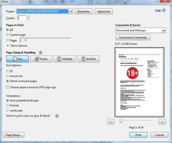 Hướng Dẫn Chi Tiết Cách In File Pdf Full Khổ Giấy A4 Chuẩn Chính Xác