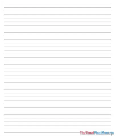 Hướng Dẫn Chi Tiết Cách In Giấy Kẻ Ngang A4 Chuẩn Đẹp Trong Word & File Pdf
