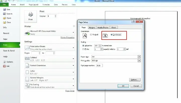 Hướng Dẫn Cách In Giấy Nằm Ngang Trong Word & Excel Chi Tiết Hướng Dẫn Cách In Giấy Nằm Ngang Trong Word & Excel Chi Tiết
