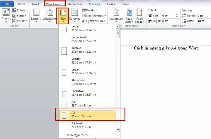 Hướng Dẫn Cách In Giấy Nằm Ngang Trong Word & Excel Chi Tiết Hướng Dẫn Cách In Giấy Nằm Ngang Trong Word & Excel Chi Tiết