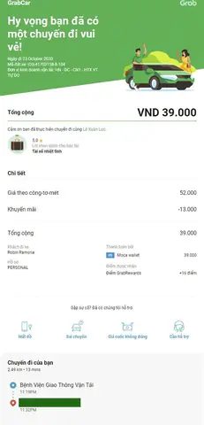 Hướng Dẫn Chi Tiết Cách Lấy Hóa Đơn Grab (điện Tử & Vat)