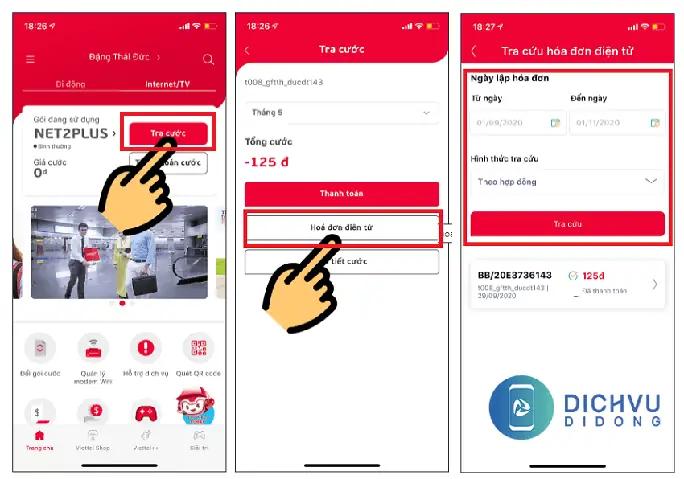 Hướng Dẫn Chi Tiết Cách In Hóa Đơn Internet Viettel Online Và Offline