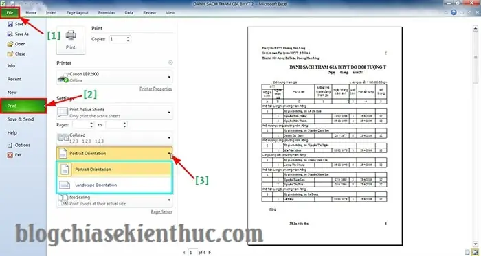 Cách In Khổ Giấy Ngang Trong Excel: Hướng Dẫn Chi Tiết A-z Cách In Khổ Giấy Ngang Trong Excel: Hướng Dẫn Chi Tiết A-z