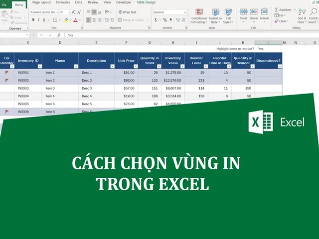 Hướng Dẫn Cách In Nhanh Trong Excel: Đơn Giản & Chuyên Nghiệp