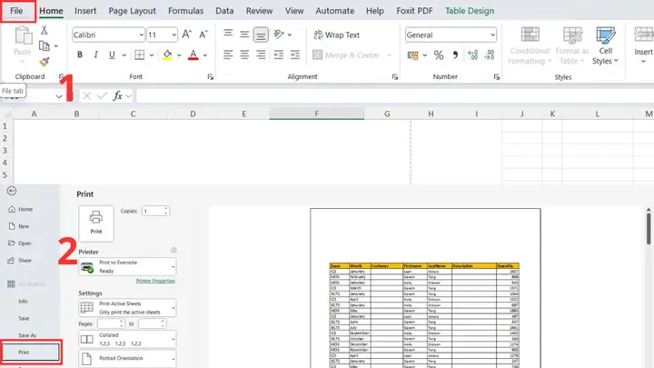 Hướng Dẫn Cách In Nhiều Sheet Cùng Lúc Trong Excel 2007 Nhanh Chóng