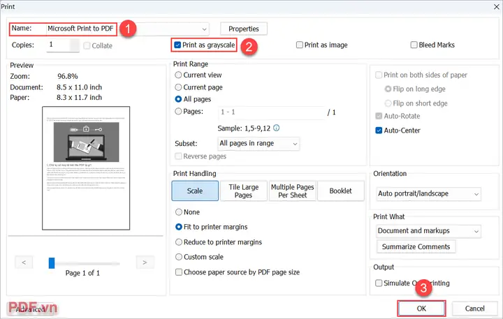 Cách In Pdf Trắng Đen: Hướng Dẫn Chi Tiết Từ Chuyển Đổi Đến In