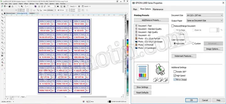 Cách In Phù Hiệu Học Sinh Nhanh Chóng Và Bền Đẹp