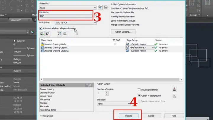 Hướng Dẫn Chi Tiết Lệnh Publish Trong Autocad: In Và Xuất Bản Vẽ Hàng Loạt Hiệu Quả Hướng Dẫn Chi Tiết Lệnh Publish Trong Autocad: In Và Xuất Bản Vẽ Hàng Loạt Hiệu Quả