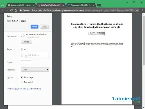 Hướng Dẫn Chi Tiết Cách In Tài Liệu Từ Mail Trên Máy Tính Và Điện Thoại Hướng Dẫn Chi Tiết Cách In Tài Liệu Từ Mail Trên Máy Tính Và Điện Thoại