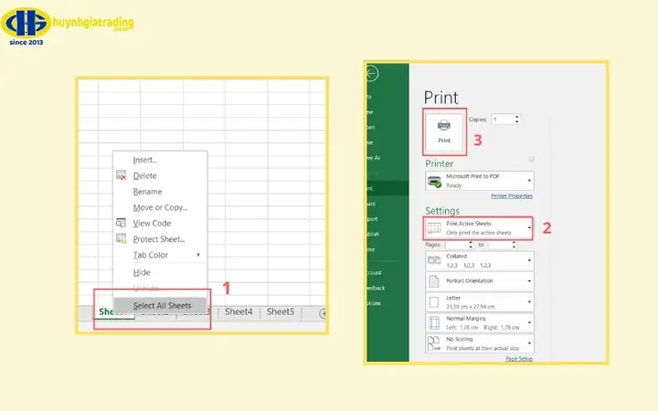 Hướng Dẫn Chi Tiết Cách In Tất Cả Các Sheet Trong Excel Cùng Lúc Hướng Dẫn Chi Tiết Cách In Tất Cả Các Sheet Trong Excel Cùng Lúc