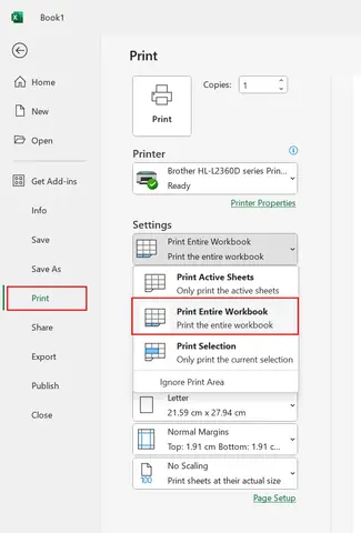Cách In Tất Cả Các Sheet Trong Excel Nhanh Chóng Và Đơn Giản Nhất