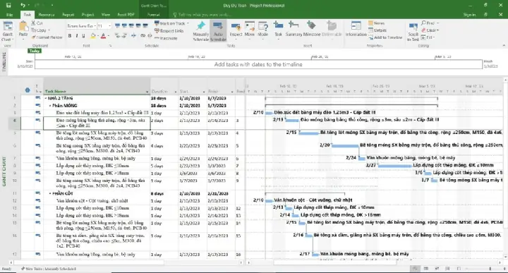 Hướng Dẫn Chi Tiết Cách In Tiến Độ Dự Án Trên Microsoft Project