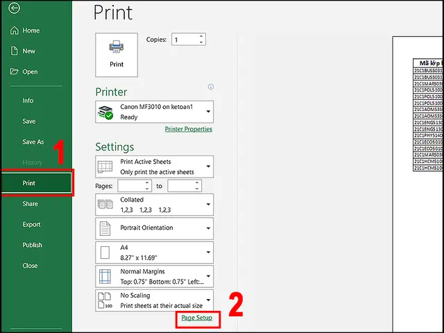 Hướng Dẫn Chi Tiết Cách In Trong Excel 2007: Từ Cơ Bản Đến Nâng Cao Hướng Dẫn Chi Tiết Cách In Trong Excel 2007: Từ Cơ Bản Đến Nâng Cao