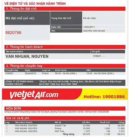Hướng Dẫn Cách In Vé Máy Bay Điện Tử Chi Tiết & Cập Nhật Nhất