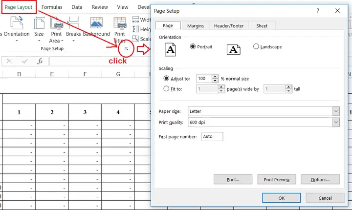 Hướng Dẫn Chi Tiết Cách In Excel Vừa Khổ Giấy A4 Đơn Giản Hướng Dẫn Chi Tiết Cách In Excel Vừa Khổ Giấy A4 Đơn Giản