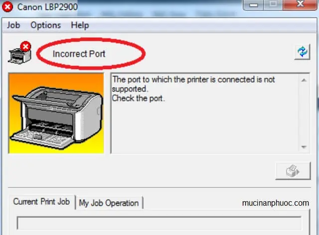 Cách Khắc Phục Lỗi Máy In Canon 2900 Báo "incorrect Port" Nhanh Chóng Cách Khắc Phục Lỗi Máy In Canon 2900 Báo "incorrect Port" Nhanh Chóng