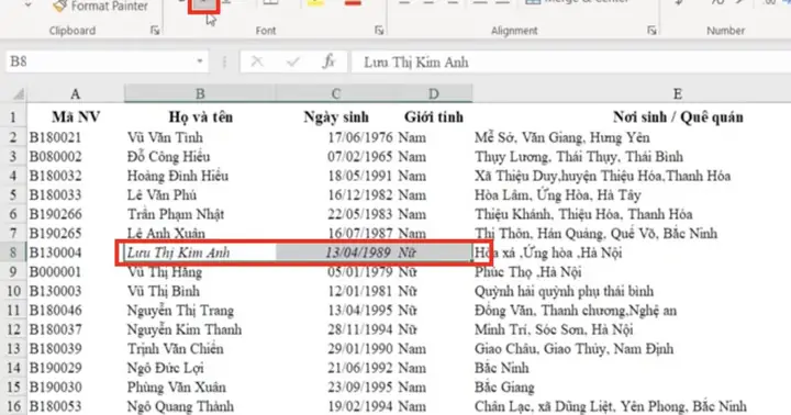 Cách Lọc Chữ In Đậm Trong Excel: Hướng Dẫn Chi Tiết & Nâng Cao Cách Lọc Chữ In Đậm Trong Excel: Hướng Dẫn Chi Tiết & Nâng Cao