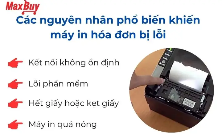 Hướng Dẫn Khắc Phục Các Lỗi Thường Gặp Của Máy In Hóa Đơn Tại Nhà