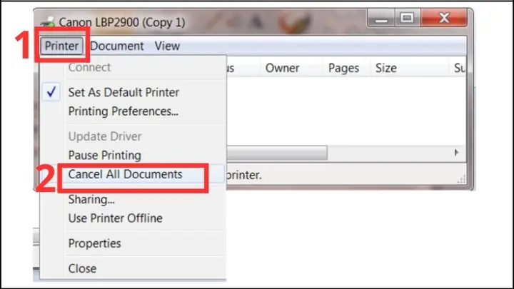 Cách Tắt Máy In Canon 2900 Đúng Cách & Xử Lý Lỗi Lệnh In