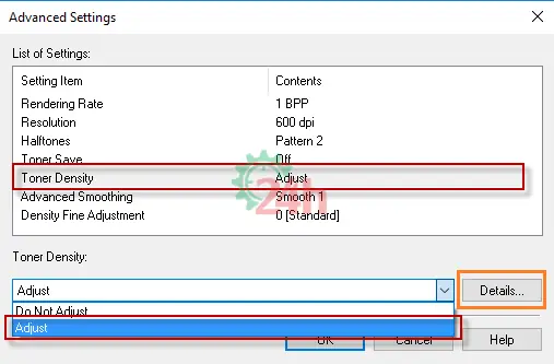 Hướng Dẫn Chi Tiết Cách Chỉnh Độ Đậm Nhạt Máy In Canon 6230 Hướng Dẫn Chi Tiết Cách Chỉnh Độ Đậm Nhạt Máy In Canon 6230