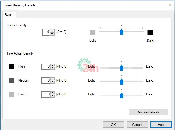 Hướng Dẫn Chi Tiết Cách Chỉnh Độ Đậm Nhạt Máy In Canon 6230 Hướng Dẫn Chi Tiết Cách Chỉnh Độ Đậm Nhạt Máy In Canon 6230