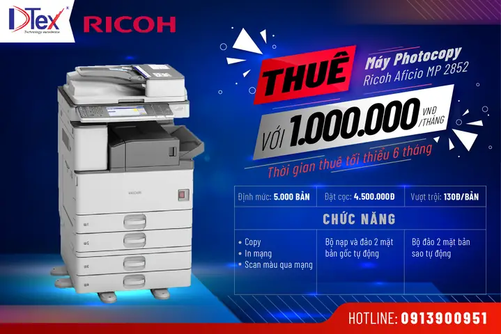 Cho Thuê Máy In Ricoh: Bảng Giá, Lợi Ích & Lựa Chọn Tốt Nhất
