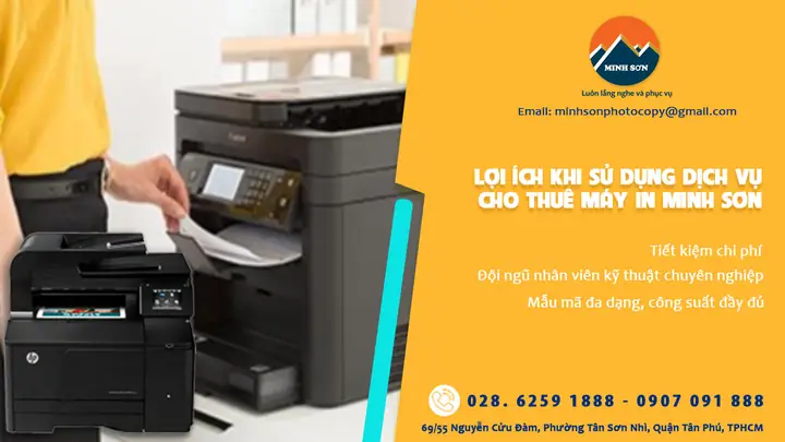 Cho Thuê Máy In Tphcm: Dịch Vụ, Báo Giá & Kinh Nghiệm Chọn Lựa
