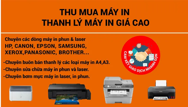 Chuyên Bán Máy In Cũ Giá Rẻ: Mua & Thanh Lý Máy In Cũ Uy Tín
